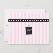 Baby Tea Einladung (Rückseite)