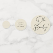 Baby Teddy Bear Baby Showtisch Confetti Konfetti (Vorderseiten)