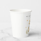 Baby Teddy Bear Babydusche Papiertasse Pappbecher (Rechts)