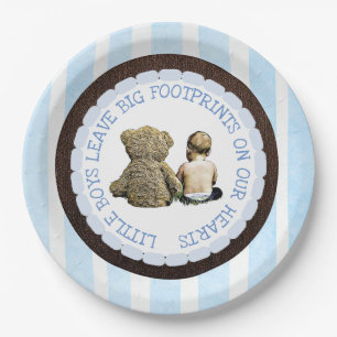 Baby & Teddy Bear Boy Baby Shooter Teller