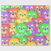 Baby Teddy Bear Geschenkpapier (Flach)