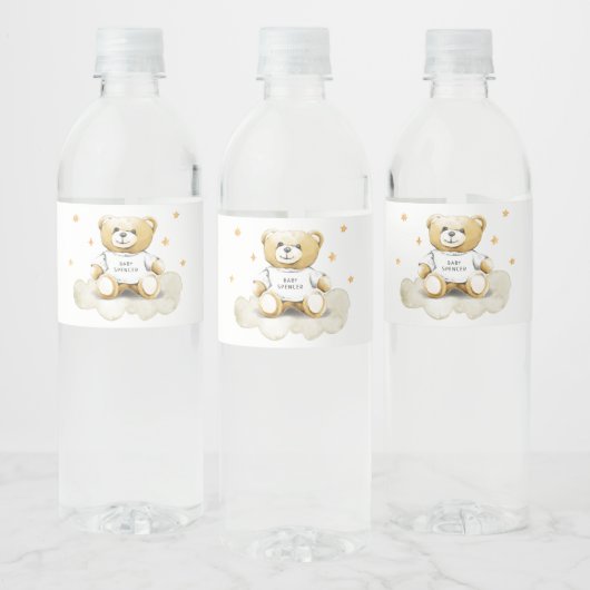 Baby Teddy Bear Wasser Flasche Set Wasserflaschenetikett (Flaschen)