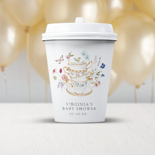 Baby Tee Party Paper Cup Pappbecher