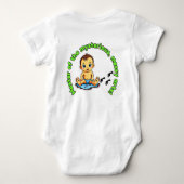 Baby-thematischer T - Shirt (Rückseite)