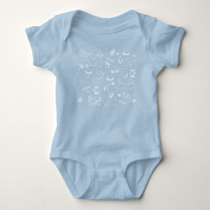 Baby Themed One-Piece Strampler