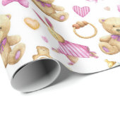 Baby themed wrapping paper geschenkpapier (Rolleneckpunkt)