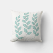 Baby Throw Pillow Blätter Nature Kissen (Vorderseite)