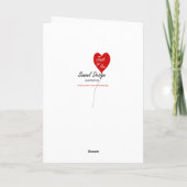 Baby-Tier-Gruß-Karten Karte (Rückseite)