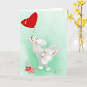 Baby-Tier-Gruß-Karten Karte (Gelbe Blume)