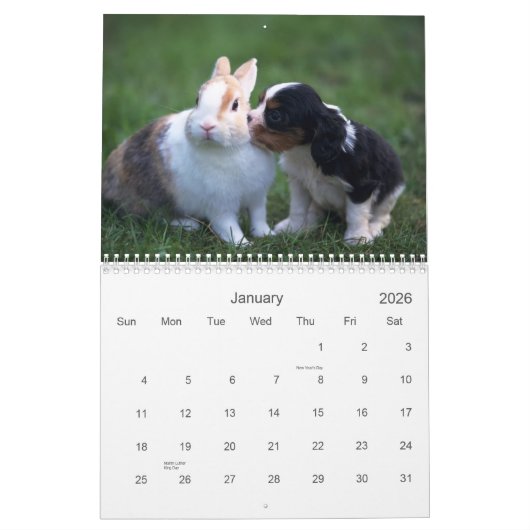 Baby-Tier-Kalender Kalender (Jan 2026)