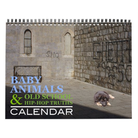 Baby-Tiere u. alte Schulangesagter Kalender (Titelbild)