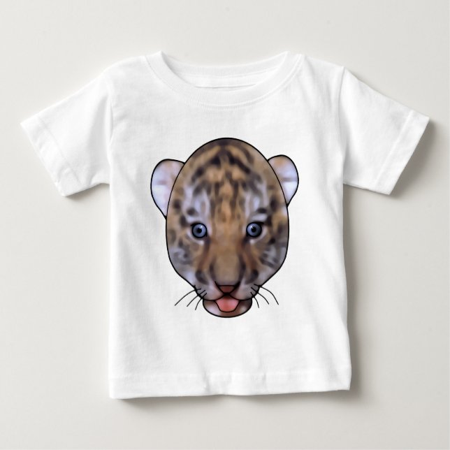Baby-Tiger Baby T-shirt (Vorderseite)