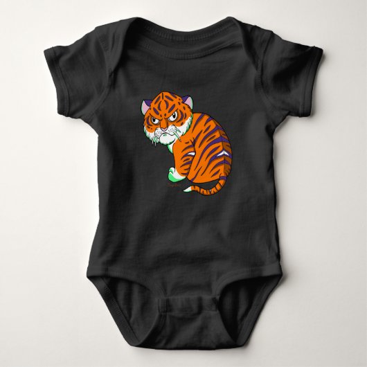 Baby Tiger Bodysuit Baby Strampler (Vorderseite)