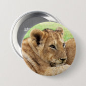 Baby Tiger Button (Vorne & Hinten)