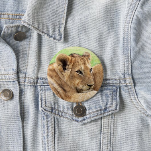 Baby Tiger Button (Beispiel)