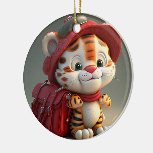 Baby Tiger Cartoon-76775 Keramik Ornament (Links)