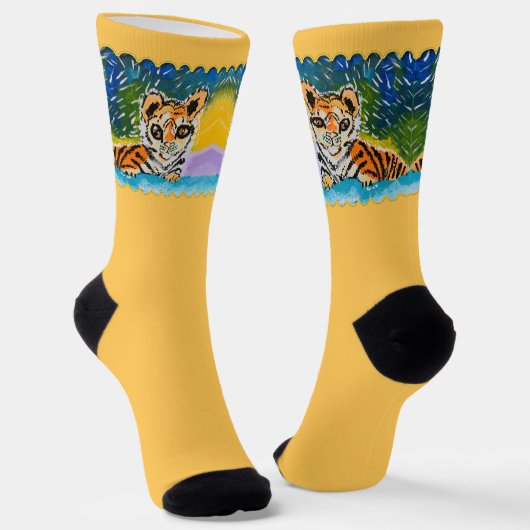Baby Tiger Crew Socks Socken (Gewinkelt)