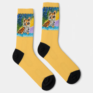 Baby Tiger Crew Socks Socken