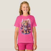 Baby Tiger Floral T-Shirt (Vorne ganz)