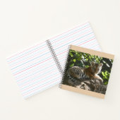 Baby Tiger im Sun Notebook Notizblock (Innenseite)