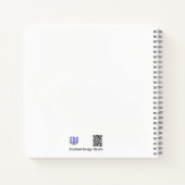 Baby Tiger im Sun Notebook Notizblock (Rückseite)