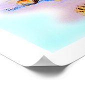 Baby Tiger Poster (Ecke)