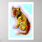 Baby Tiger Poster (Vorne)