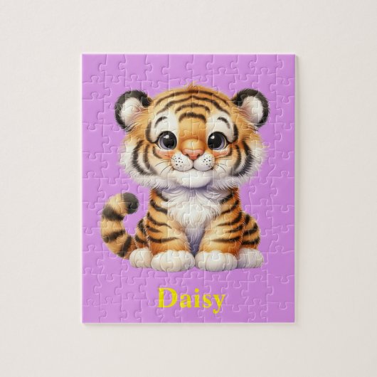 Baby Tiger Puzzle (Vertikal)
