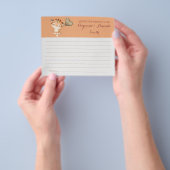 Baby Tiger | Ratschläge für Mama & Vater Babydusch Flyer (Gruppe)