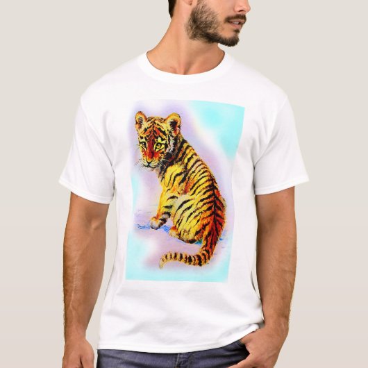 BABY-TIGER T-Shirt (Vorderseite)
