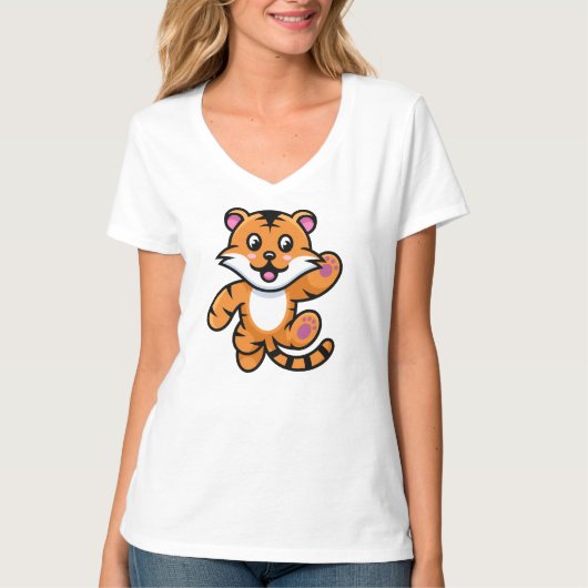 Baby-Tiger T-Shirt (Vorderseite)