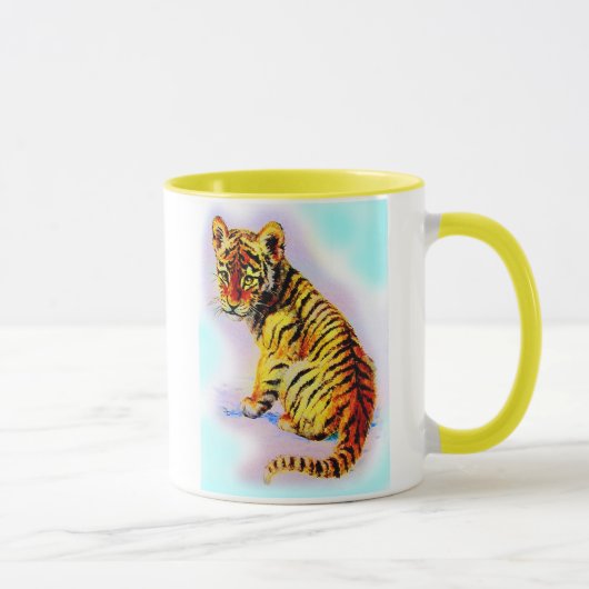 Baby Tiger Tasse (Rechts)