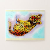 Baby-Tigertier Puzzle (Horizontal)