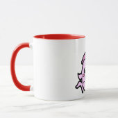 Baby-Tintenfischrosa Tasse (Links)