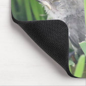 Baby Titmouse Ruhen Mousepad (Ecke)
