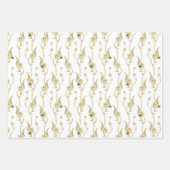 Baby to Bee Custom Daisy Chain Geschenkpapier Set (Vorderseite)