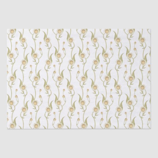 Baby to Bee Custom Daisy Chain Seidenpapier (Vorderseite)