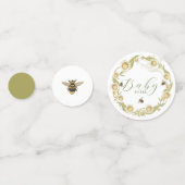 Baby to Bee Theme Baby Shower Konfetti (Vorderseiten)