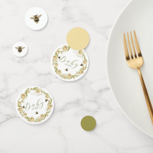 Baby to Bee Theme Baby Shower Konfetti (Gruppe)