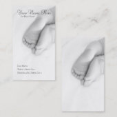 Baby Toes Visitenkarte (Vorne/Hinten)