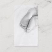 Baby Toes Visitenkarte (Rückseite)