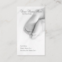 Baby Toes Visitenkarte