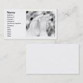 Baby Toes Visitenkarte (Vorne/Hinten)