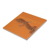 Baby Tokay Gecko Fliese (Seite)