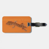 Baby Tokay Gecko Gepäckanhänger (Rückseite horizontal)
