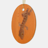 Baby Tokay Gecko Keramikornament (Links)