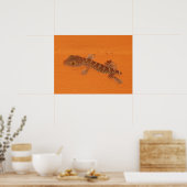 Baby Tokay Gecko Poster (Küche)