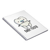 Baby Tooth Funny Teeth Pub Notizblock (Rechte Seite)