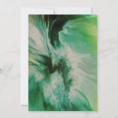 Baby Tortoise Baby Dusche Einladung (Rückseite)