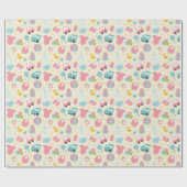 Baby Toys Pattern Geschenkpapier (Flach)